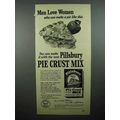 1948 Pillsbury Pie Crust Mix Ad - Men Love Women