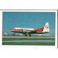 Aviation FRONTIER COMMUTER CONVAIR CV-580 Postc...