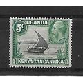 KUT.SG111 5c Dhow on Lake Victoria.Mounted Mint...