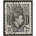 Nigeria 1938 SG52 2d Black Fine Used .. ..