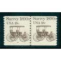 1907v 18c Surrey Fine MNH Dry Gum CNP Left 6 W0215