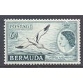 Bermuda Scott 152 - SG143, 1953 Elizabeth II 6d...