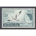 Bermuda Scott 152 - SG143, 1953 Elizabeth II 6d MH*