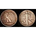 USA Half Dollar 1940 Coin Eagle Liberty Walking...