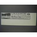 1913 Old Town Canoe Ad - As Safe as an Ocean Liner