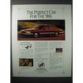 1991 Buick Park Avenue Ultra Car Ad - Perfect f...