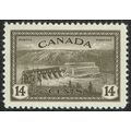 Canada 1946 Peace Reconversion 14c Sepia SG403 MM