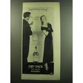 1949 Dry Sack Sherry Ad - Impressively Correct