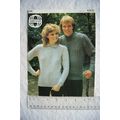 Vintage: Sirdar 6405 his & hers sweaters, DK, 3...