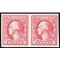 533, Mint Superb NH 2¢ Horizontal GEM Pair - St...