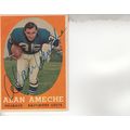 ALAN AMECHE 1958 AUTOGRAPHED BALTIMORE COLTS HO...
