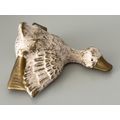 POTTERY GOOSE ORNAMENT