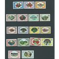 Dominica stamps 1978 independence overprints mn...