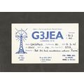 QSL Card G3JEA Eric Alban 172 Droop Street Kens...