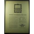 1960 The Hanover Bank Ad - Portrait of $1,000,000 - after taxes