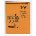 DN62 10p Booklet OCTOBER 1973 Pillar Box No.9 1...
