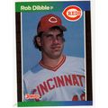 1989 Donruss Rob Dibble rookie baseball card #4...