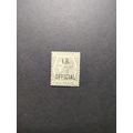 QV 1882 6d grey I.R. Official mm, fine SG04 cat...
