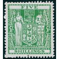New Zealand 1940 5s green Postal Fiscal SGF195 ...