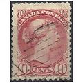 Canada 1876 SG87 15c Pale Lilac Magenta Fine Us...