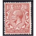 sg363 11/2d chocolate-brown lightly mounted min...