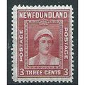 Newfoundland 1938 SG266 3c Carmine Mounted Mint...