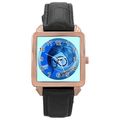 Disney Inside Out Sadness Rose Gold Tone Square...