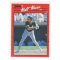 1990 Donruss Walt Weiss baseball card #67 – Ath...