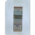 New York Buffalo Matchcover Midtown Grill 52 So...