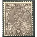 India 1932 - SG 234 - KGV 1a brown - used 7
