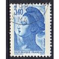 France 1986 Liberty 3.40 Fr Used