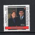 Barbados - 1986 - 45c Royal Wedding (Andrew & S...