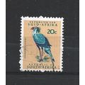 SouthAfrica.SG208 20c Secretary Bird.Variety Un...