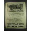 1913 Pierce-Arrow 5-Ton Motor Trucks Ad