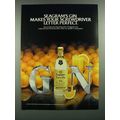 1982 Seagram's Extra Dry Gin Ad - Makes Your Screwdriver