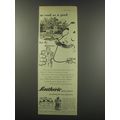 1957 Lentheric After Shave Lotion Ad - as cool ...
