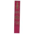 MARGATE, KENT Leather Bookmark red