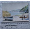 Vintage Postcard Clovelly Bay Cornwall, by Herb...