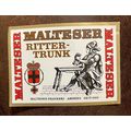 Older German Beer Label 114