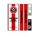 Table Football Subbuteo Box Label Sheffield Uni...