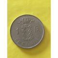 Umlaufmünze Belgien 1 Franc 1958 Belgie