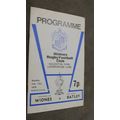 1976 Rugby Football League programme - Widnes v...