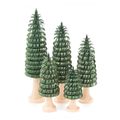 081-003 - Dregeno Shaved Wooden Trees - Set of ...