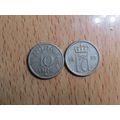 Norway 1955 10 Ore Coin