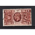 George V - 1935 - 1½d Red-Brown (Silver Jubilee...