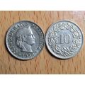 Switzerland 1939 10 Rappen Coin