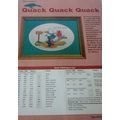 Quack Quack Quack Cross Stitch Charts Duck Whit...