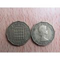 GB 1957 Elizabeth II Brass Threepence 3d Coin