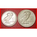 Ⰶ ANCIENT OWL and PHOENIX: GREECE★SET OF 1, 2 D...