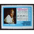 Nicaragua 1975 Great Opera Singers 2c Tito Gobb...